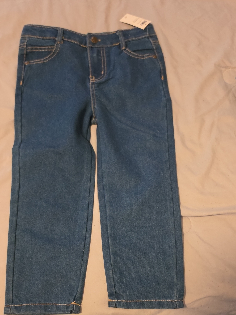 DKNY Kids Dark Blue Straight Jeans